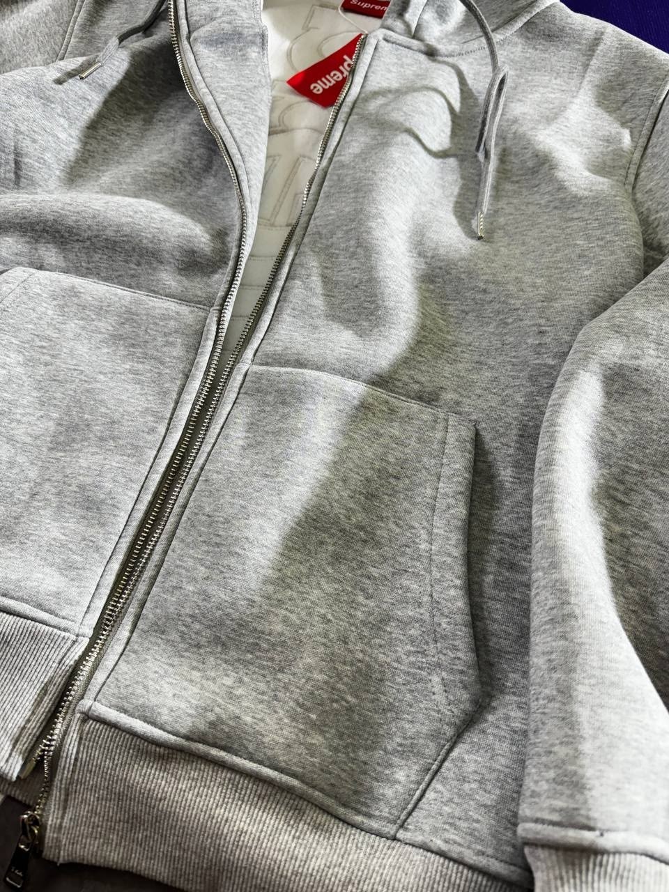 зип худи суприм,худи суприм,толстовка,толстовка суприм,supreme grey zip up hoodie