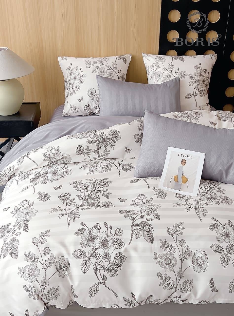 комплект постельного белья boris,комплект постельного белья boris люкс сатин,комплект постельное бельё,постельное белье boris 2 спальное сатин,евро комплект постельного белья boris
