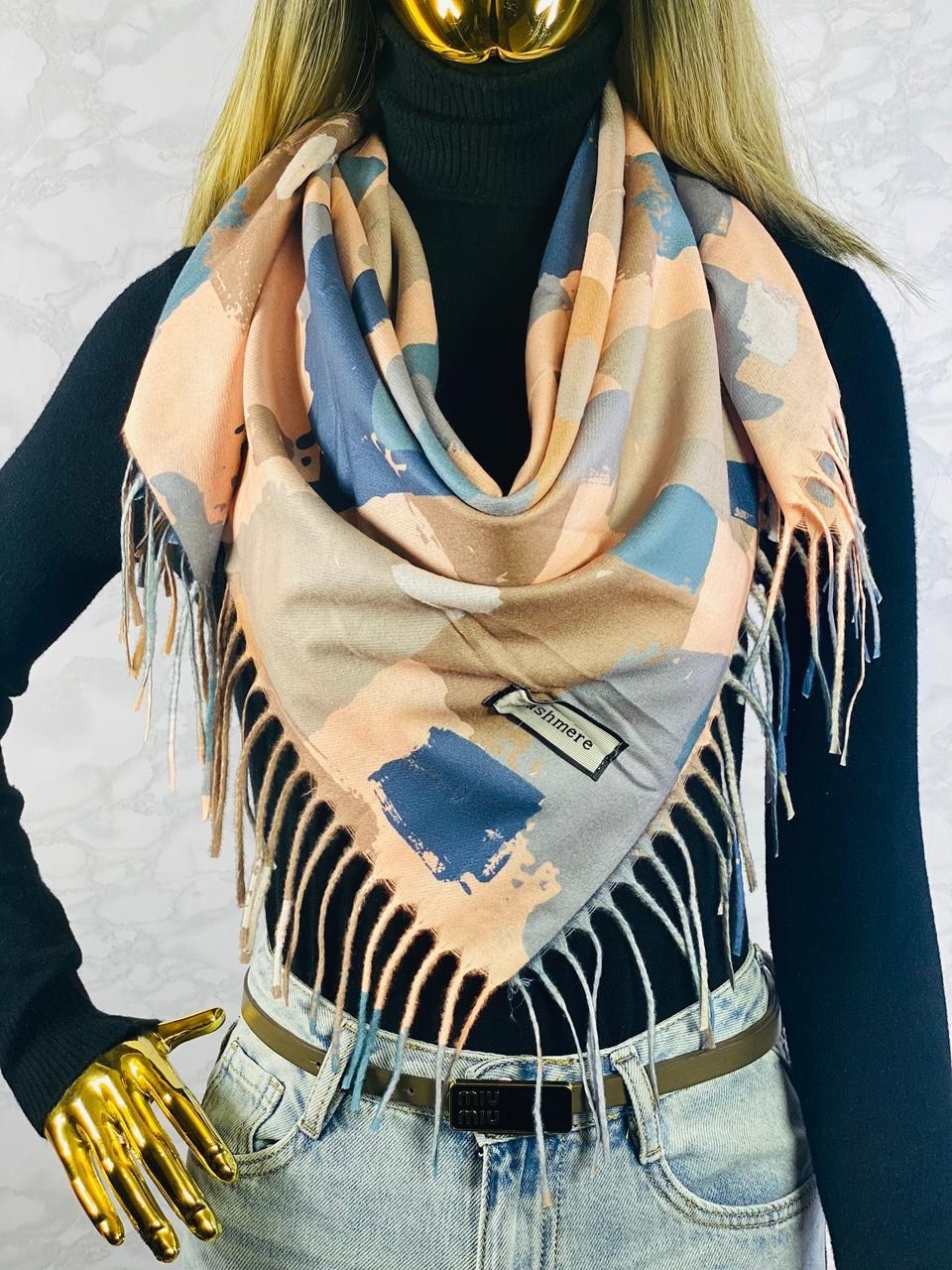 платки двусторонняя,платки шарф,кашемировый платок,платки кашемир,платки женские