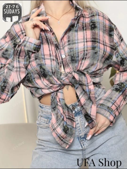 рубашка в клетку оверсайз летняя tika boom,рубашка в клетку женская,рубашка женская в клетку оверсайз,женская рубашка,рубашка в клетку