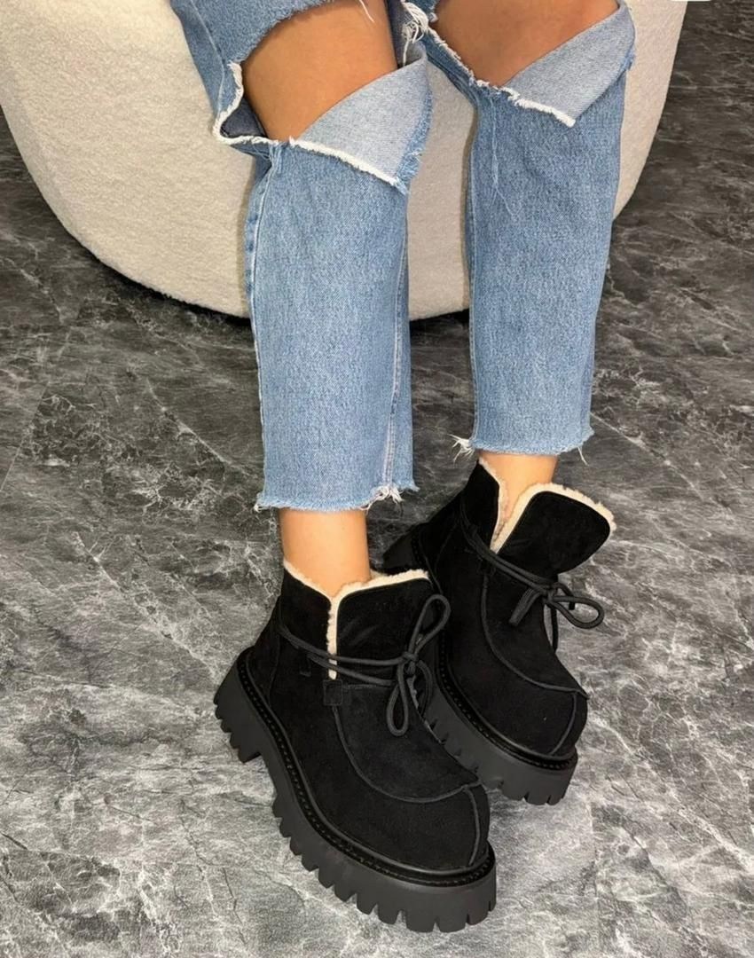 ,угги женские sopra footwear 2206 бежевые 41 eu,стильные угги,зимние угги на платформе,угги женские