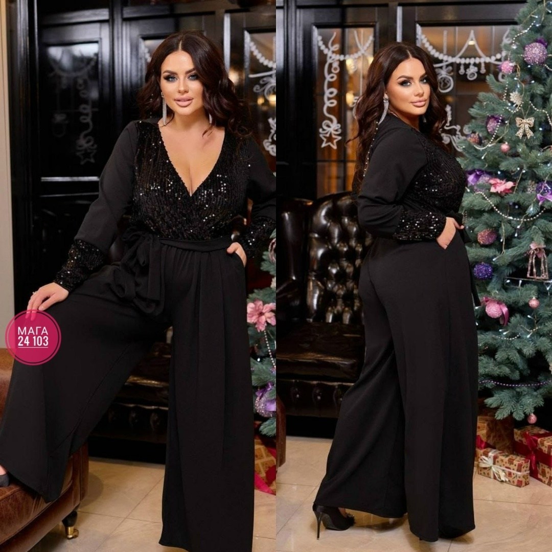 женский вечерний комбинезон большие размеры,комбинезон женский праздничный,женские комбинезоны больших размеров,комбинезон праздничный тренд,женские комбинезоны