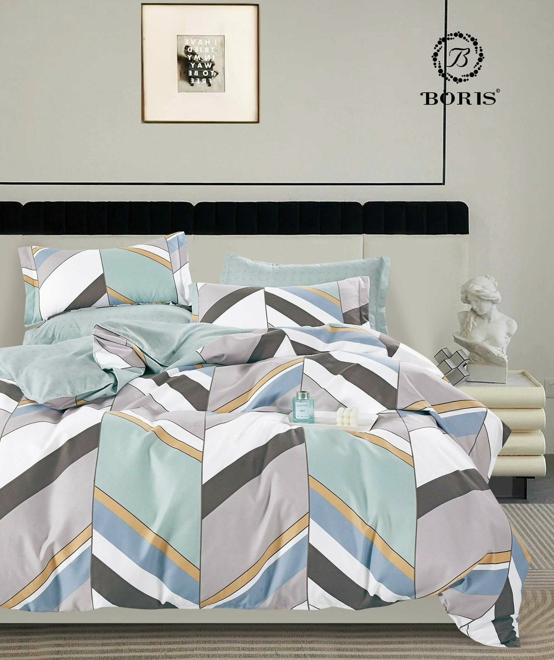 комплект постельного белья boris люкс сатин,комплект постельного белья boris,комплект постельное бельё,постельного белье евро сатин хлопок,постельное белье boris 2 спальное сатин
