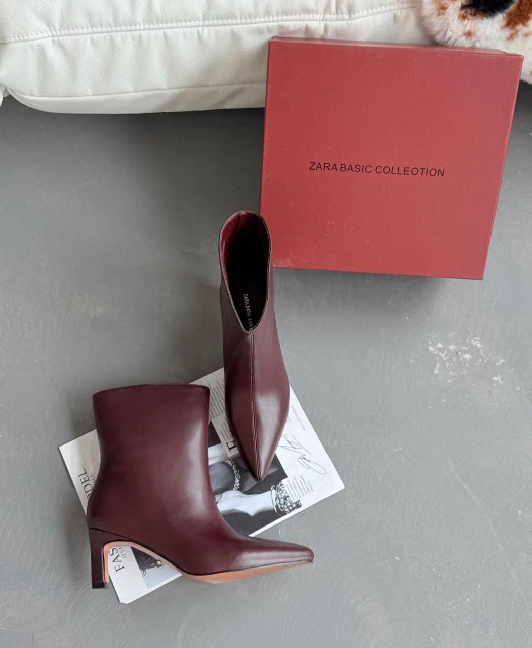 ,ботильоны демисезонные остроносые на высоком каблуке bati 304308520,ботильоны женские,ботильоны,ботильоны эконика бордовый