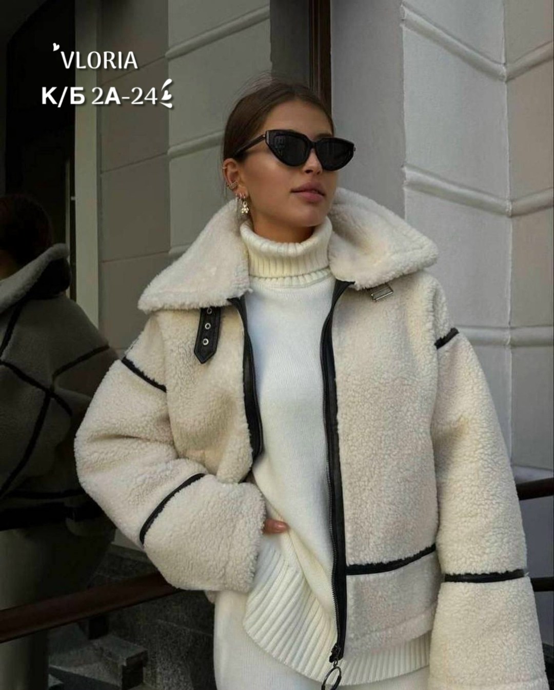 дубленка оверсайз,дубленка оверсайз авиатор,стильная дубленка,куртка женская,куртка меховая