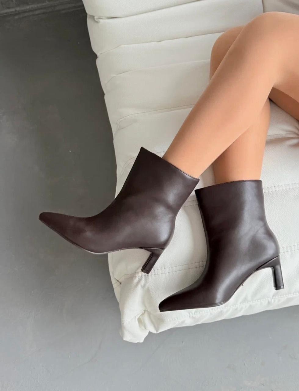 ботильоны женский shoux шоколадный коричневый размер 39,модные ботильоны,ботильоны мартин,ботильоны женский shoux коричневый шоколадный размер 39 демисезон,ботильоны