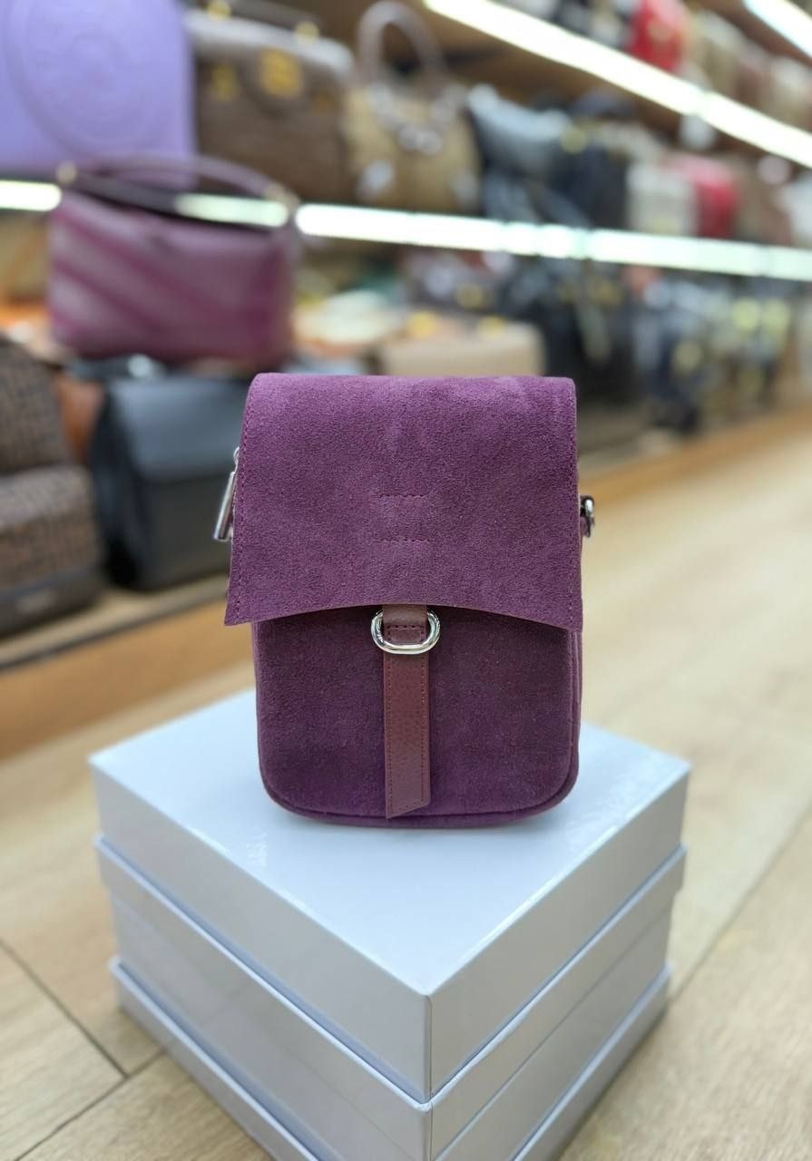 коричневая замшевая сумка,замшевая сумка,кожаная сумка,сумка женская замшевая,сумка