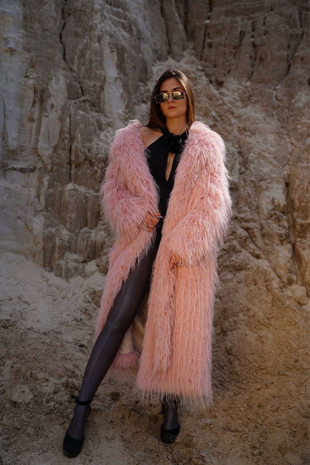 шуба искусственная pelisse модная зима,шубка из ламы,шуба под ламу,шуба из ламы искусственная розовая,искусственная шуба из экомеха длинная furvi
