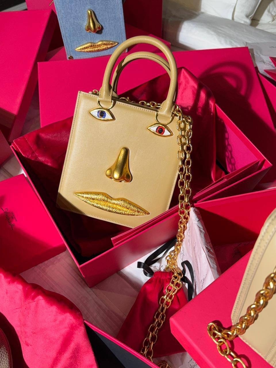 сумка schiaparelli,брендовая женская сумка,сумка-тоут schiaparelli,модная сумка,сумка