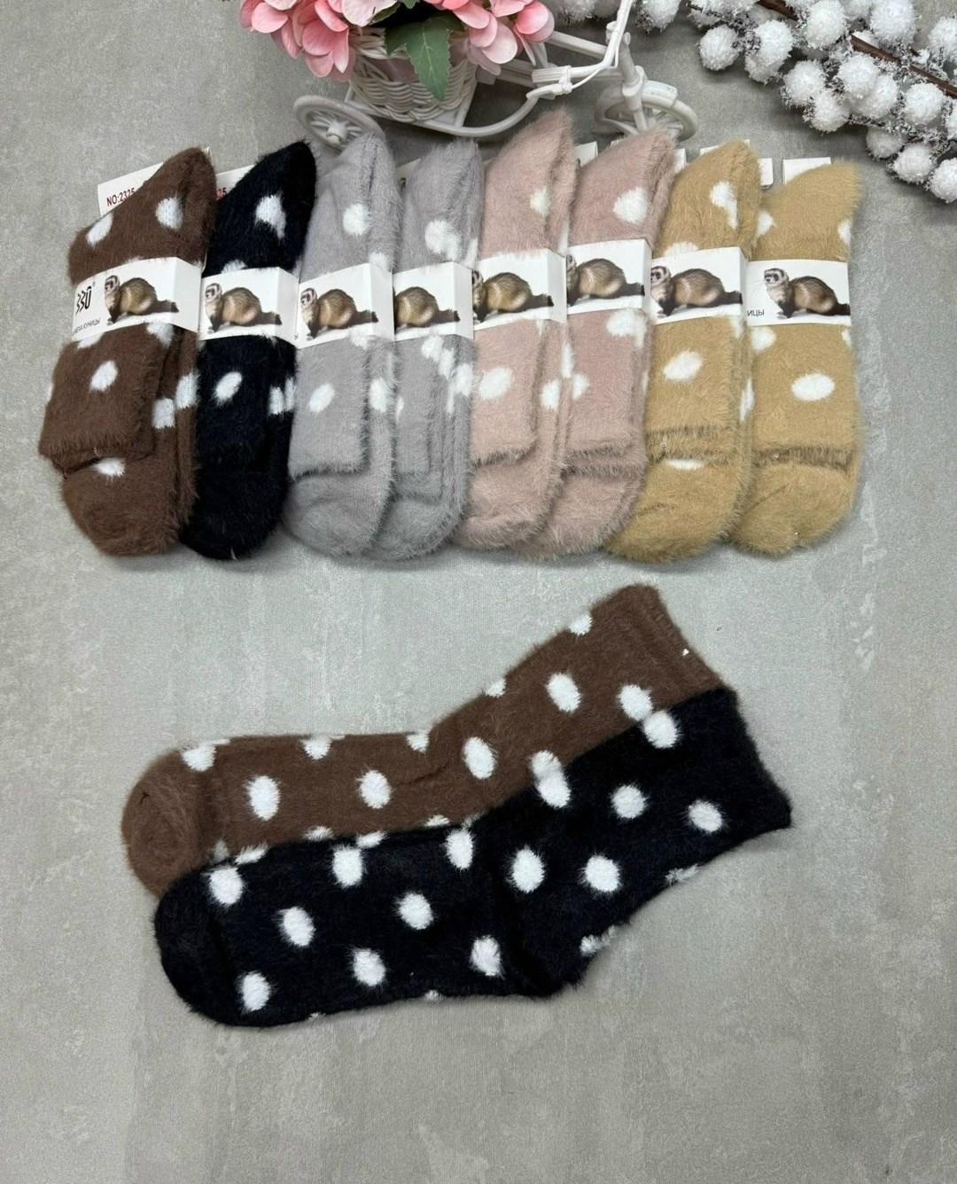 женские носки,носки норка,носки (шерсть норки),носки из норки,женские теплые носки