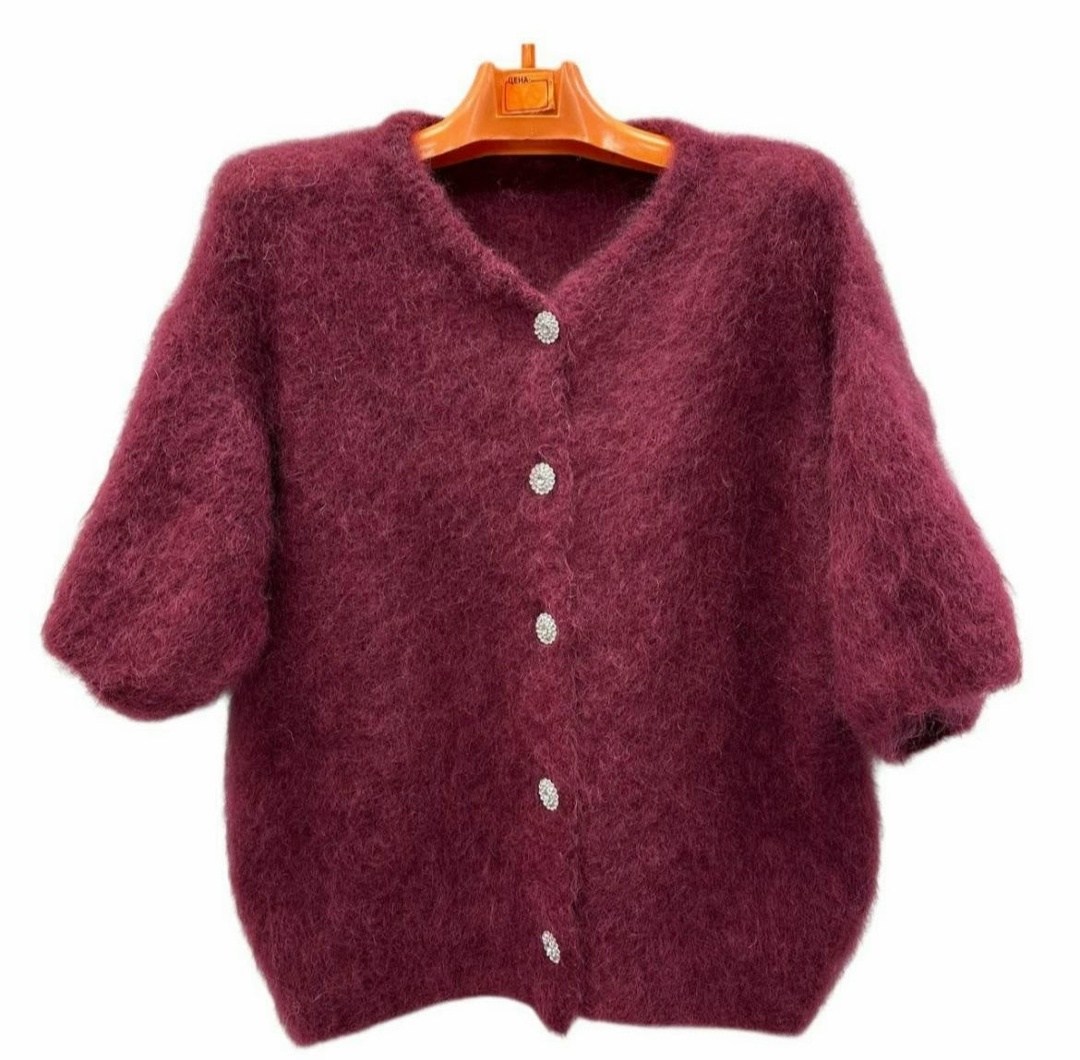 кофта из мохера на пуговицах,вязаные кардиганы,мохеровый кардиган,вязаная кофта,винтаж кардиган мохеровый