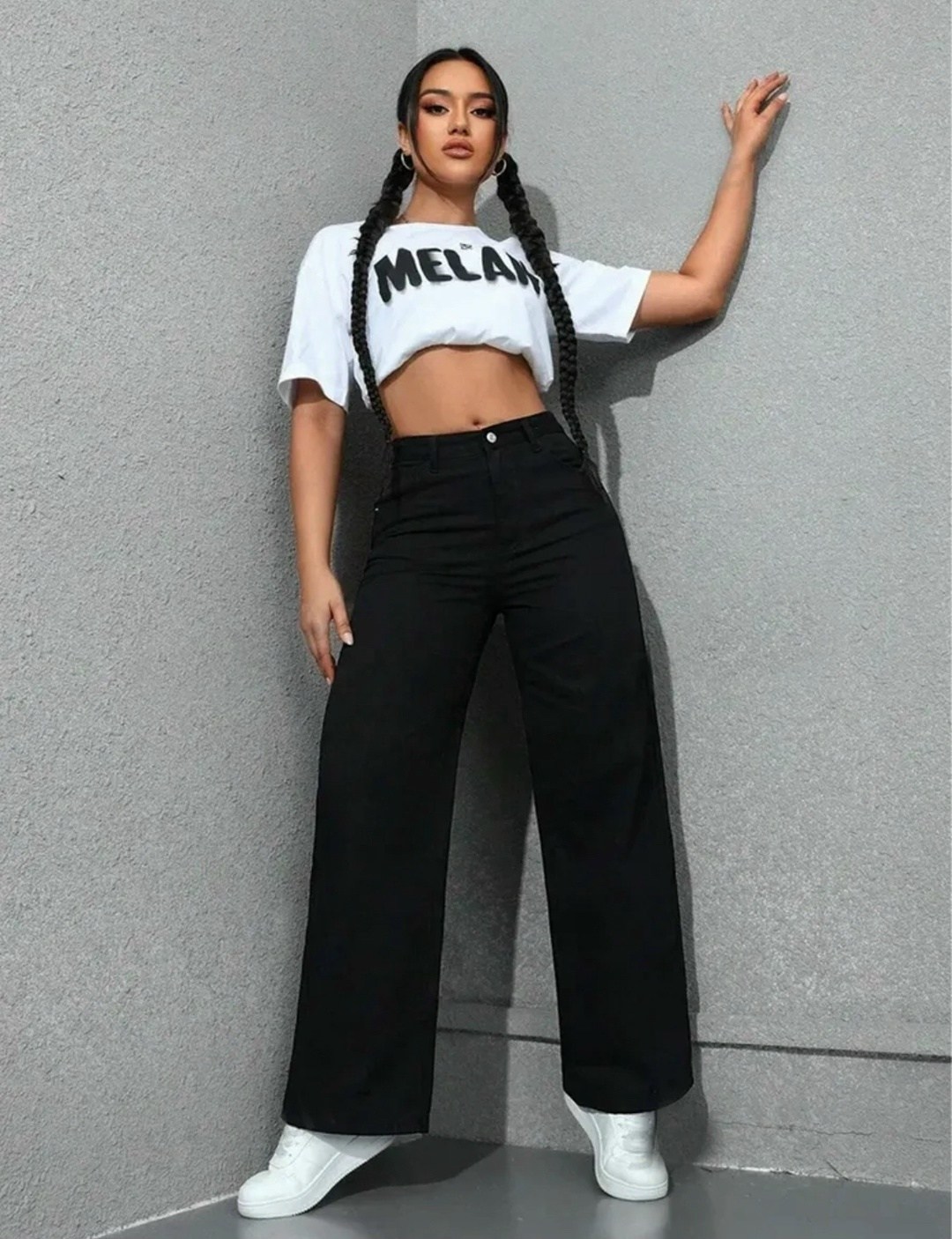 джинсы широкие палаццо черные,джинсы женский черный глубокий черный палаццо,черные джинсы широкие,широкие джинсы,черные джинсы женские