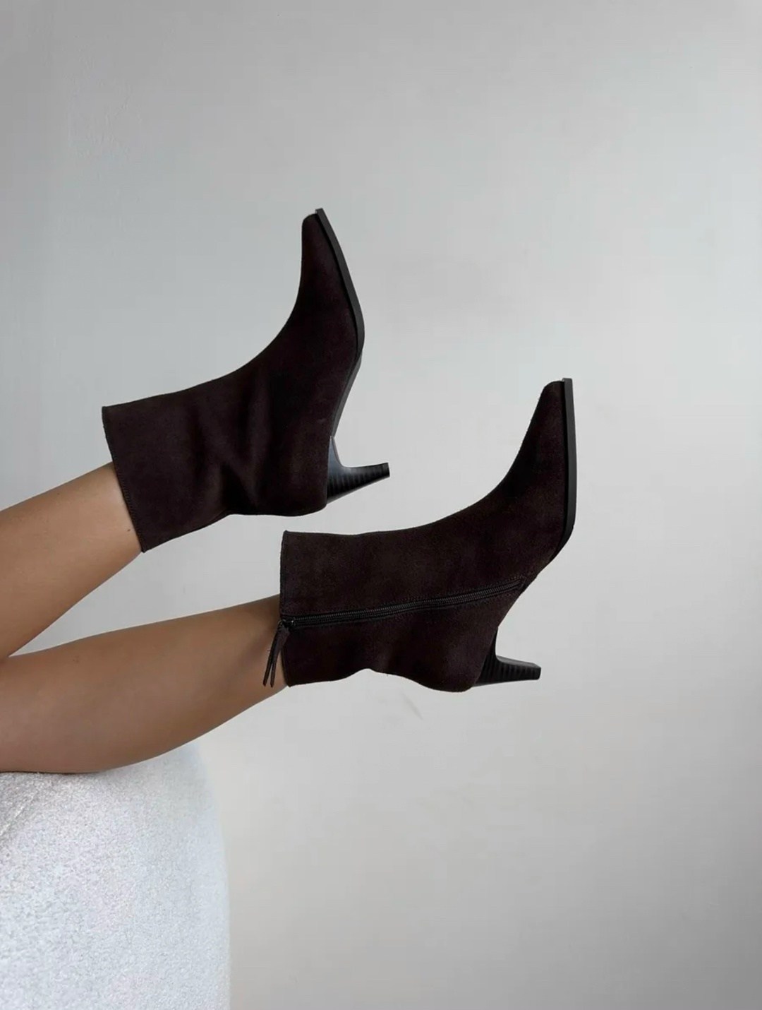 женские ботильоны с острым носком,ботильоны демисезонные на каблуке шпильке londri,ботильоны демисезонные чулки на каблуке londri 306462715,ботильоны женские, женская