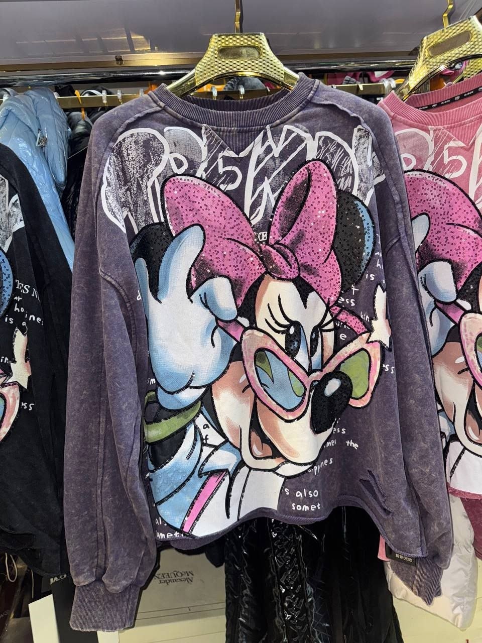 свитшот женская,свитшот варенка миккимаус amour closet,свитшот оверсайз с принтом "микки маус",оверсайз толстовка,свитшот оверсайз