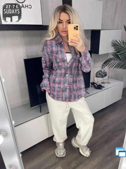 рубашка в клетку оверсайз летняя tika boom,рубашка в клетку женская,рубашка женская в клетку оверсайз,женская рубашка,рубашка в клетку