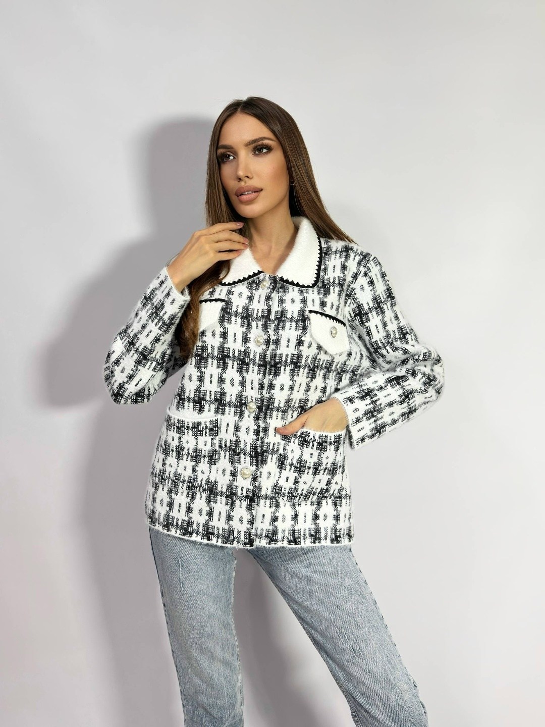 твидовый жакет,жакет,жакет женские,жакет твидовый укороченный,кофта кардиган