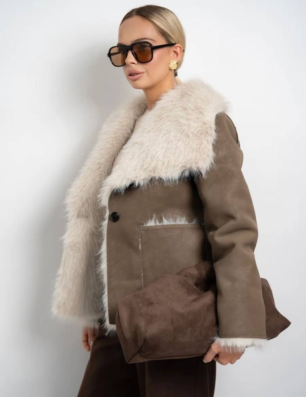 стильная дубленка,модные дубленки,двусторонняя дубленка,дубленка,короткая дубленка