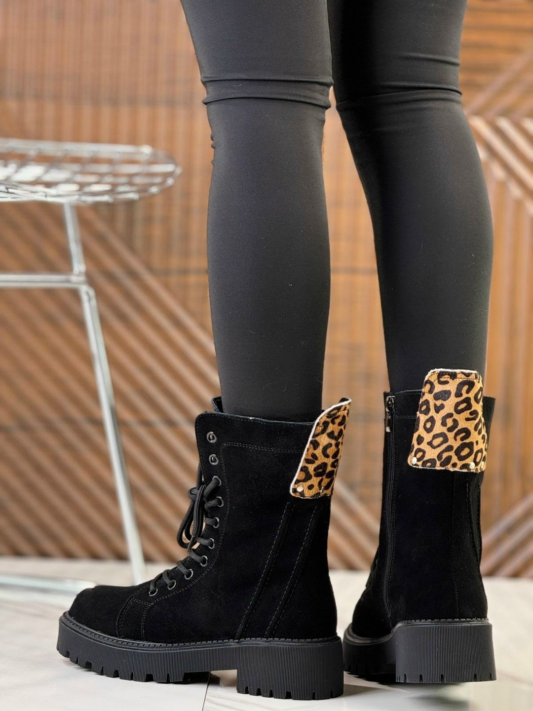 ,ботинки женские,ботинки женские экозамша шерсть бежевый,бежевые ботинки,экозамша для обуви