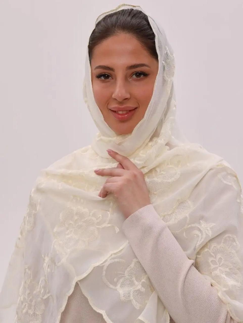 платок из искусственного шелка,палантин женские,шарф церковный,женский платок,стильные платки