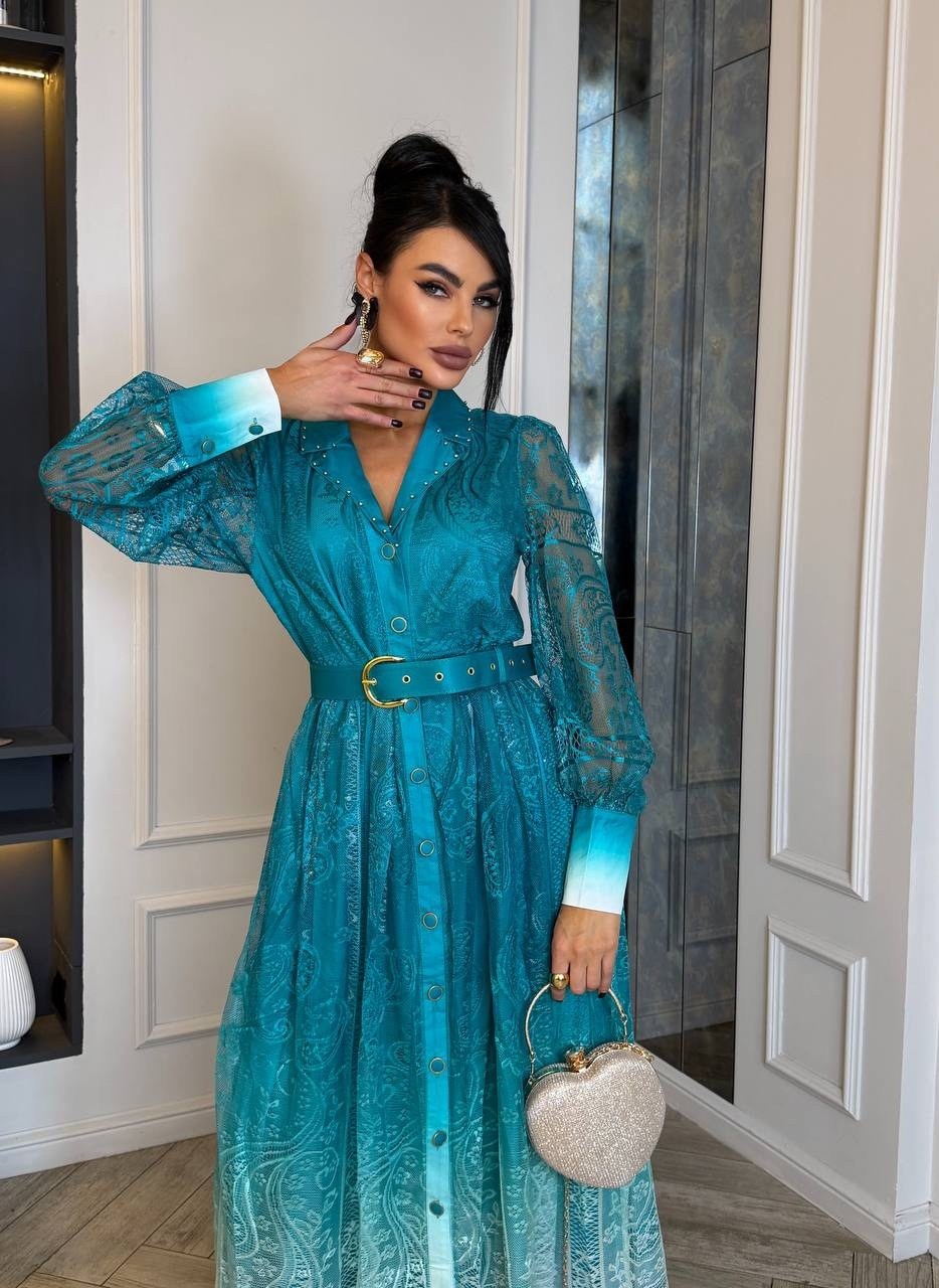 платье,модное платье,стильные платья,шифоновое платье,голубое платье