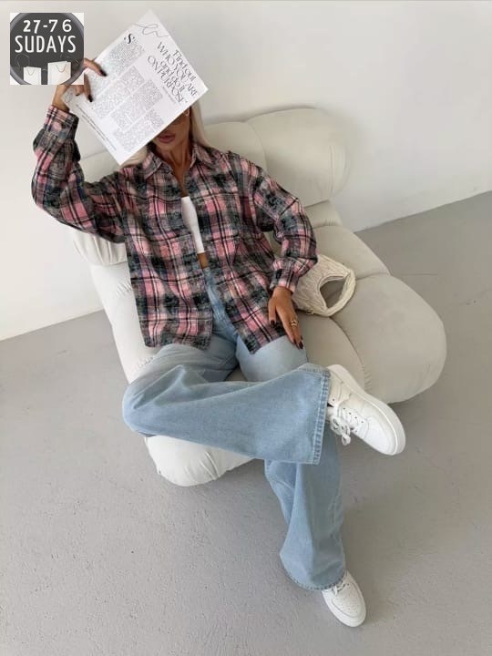 рубашка в клетку оверсайз летняя tika boom,рубашка в клетку женская,рубашка женская в клетку оверсайз,женская рубашка,рубашка в клетку