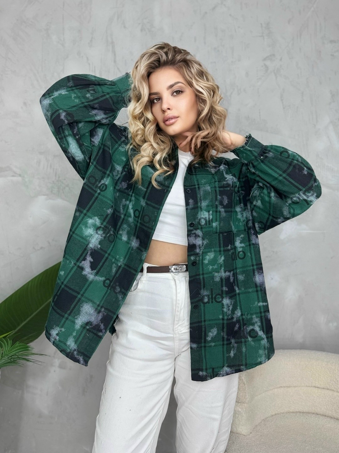 рубашка оверсайз в клетку betrendy wear,женская рубашка в клетку оверсайз,рубашка женская оверсайз теплая в клетку,рубашка оверсайз клетка,женская рубашка в клетку