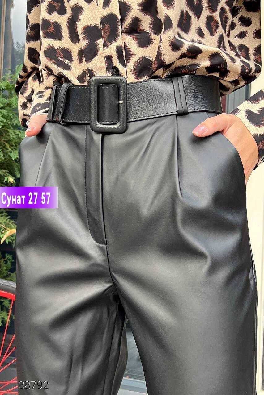 брюки из экокожи,штаны из экокожи,брюки из эко кожи,брюки кожаные женские,брюки женские из экокожи