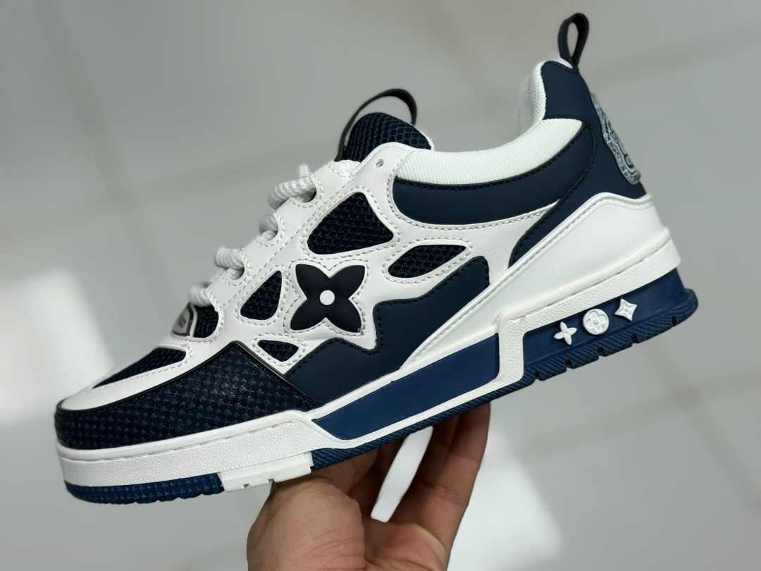 кроссовки louis vuitton,кроссовки луи виттон,кроссовки бело-синие луи виттон,кроссовки луи виттон trainer мужские,кроссовки louis vuitton trainer