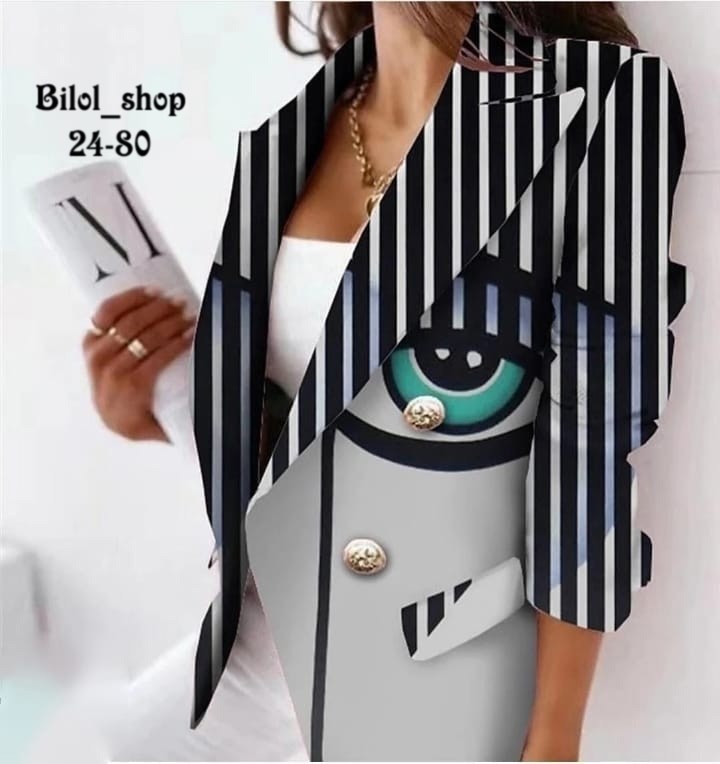 пиджак с принтом,пиджак женский,стильный пиджак,пиджак модный,жакет с принтом