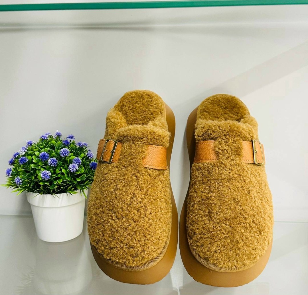 ,тапки с мехом, женская,женская зимняя ,тапочки с мехом