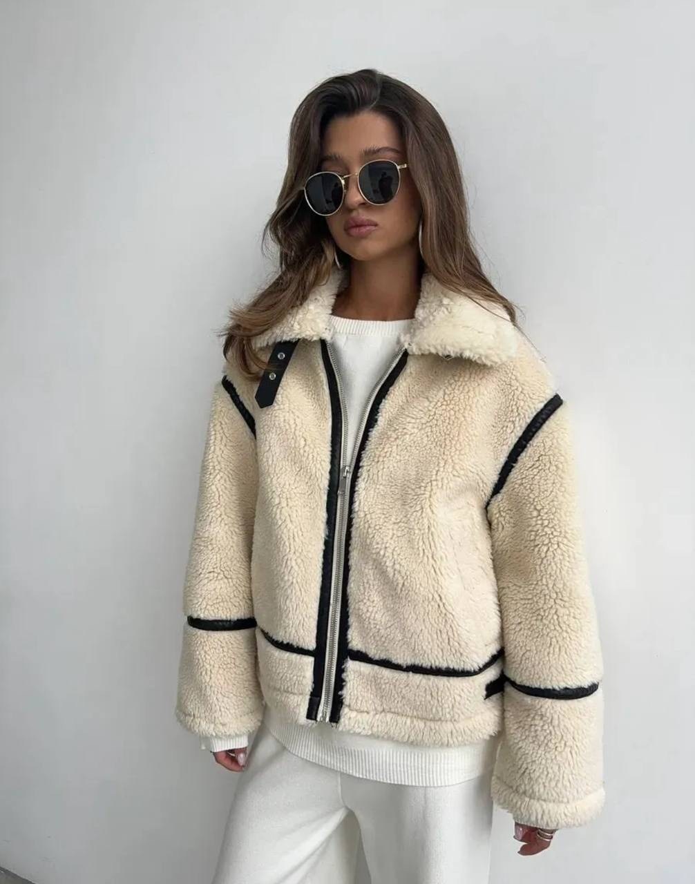 куртка меховая,стильная дубленка,дубленка авиатор женская зима 2025 monywear,женская дубленка авиатор,куртка дубленка женская