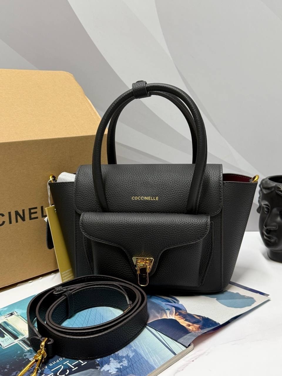 сумка coccinelle,женская сумка coccinelle,coccinelle сумка coccinelle натуральная кожа,сумка-тоут coccinelle,coccinelle кожаная сумка сэтчел coccinelle beat soft