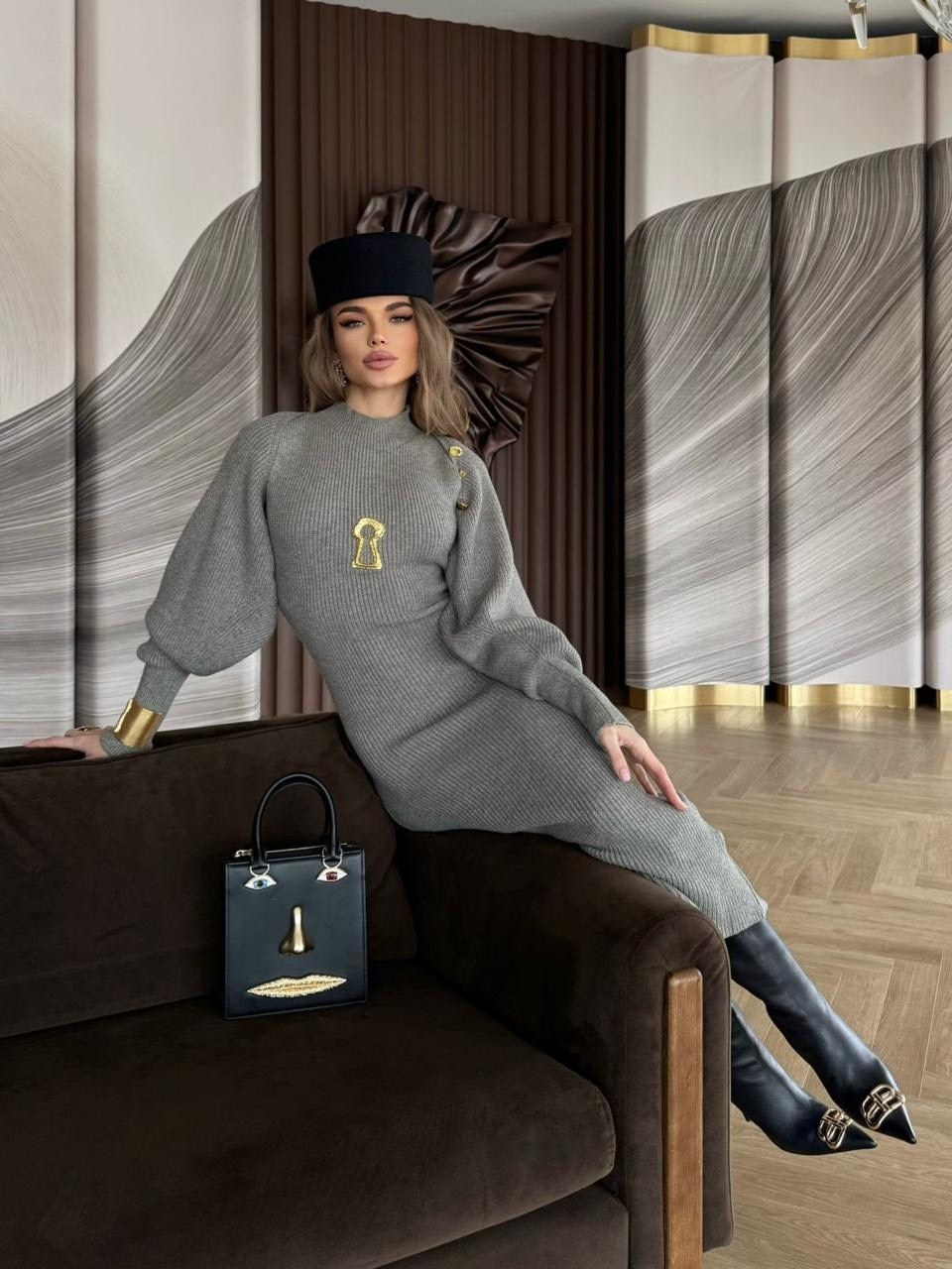 трикотажное платье,платье женская,дизайнерские платья,платье,платье свитер