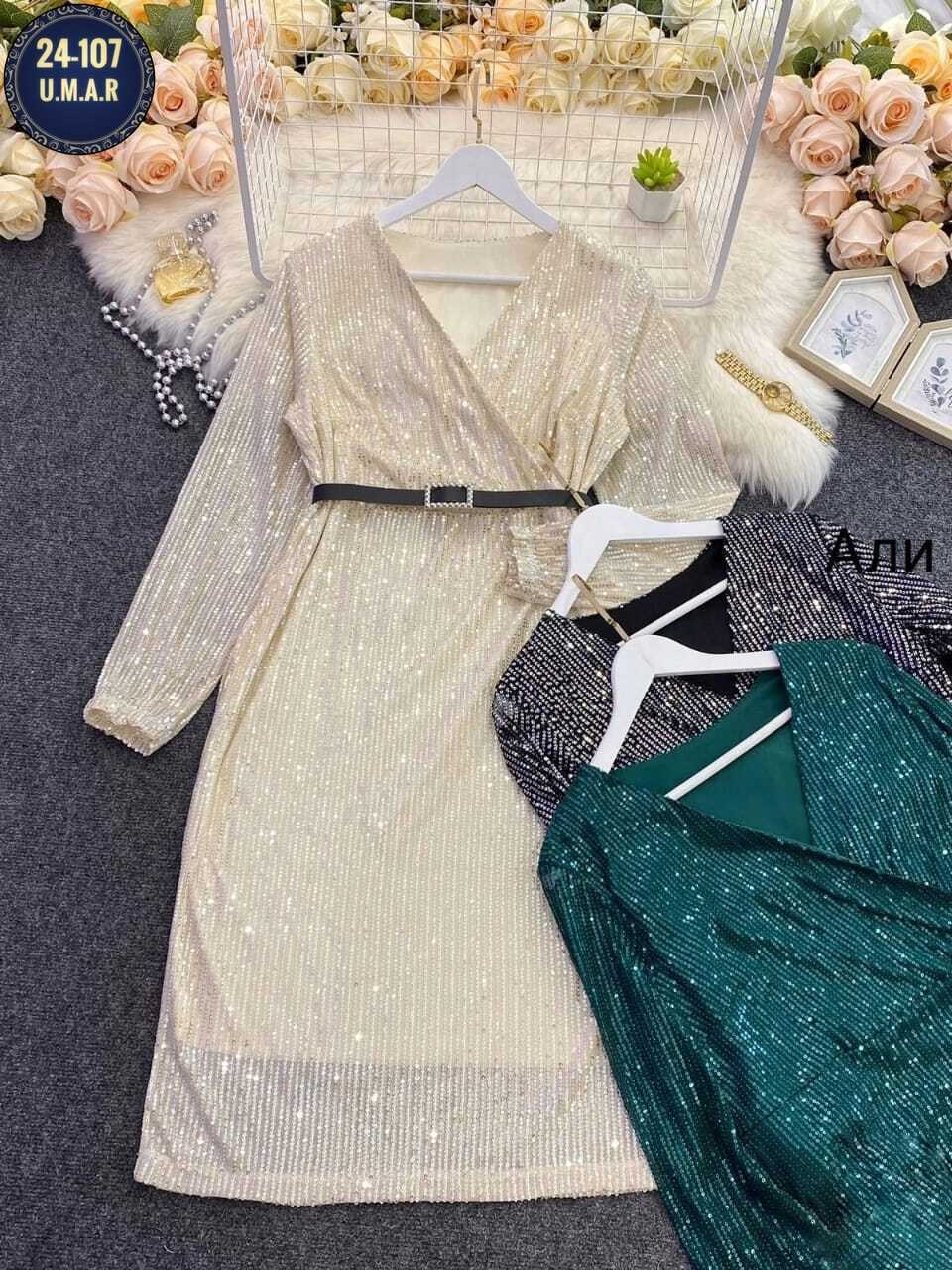 женское платье с блестками,платье из пайеток,нарядное платье,платье с пайетками больших размеров,приталенное платье