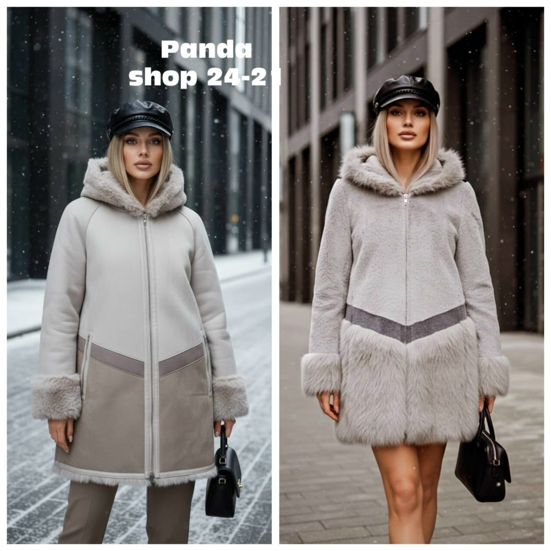 дубленка женская,комбинированное пальто,дубленка белая,шубы из овчины,эко дубленка женская