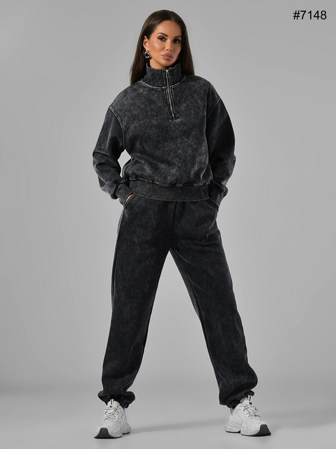 теплый спортивный костюм варенка mix moda,модные свитшоты,свитшот женская,спортивный костюм варенка,базовый оверсайз свитшот