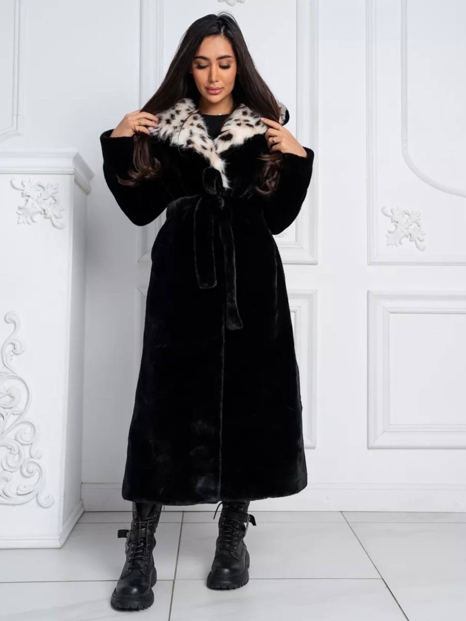 шуба искусственная из экомеха под норку ost.rich,шуба из экомеха норка,длинная шуба под норку,шуба,шуба норковая