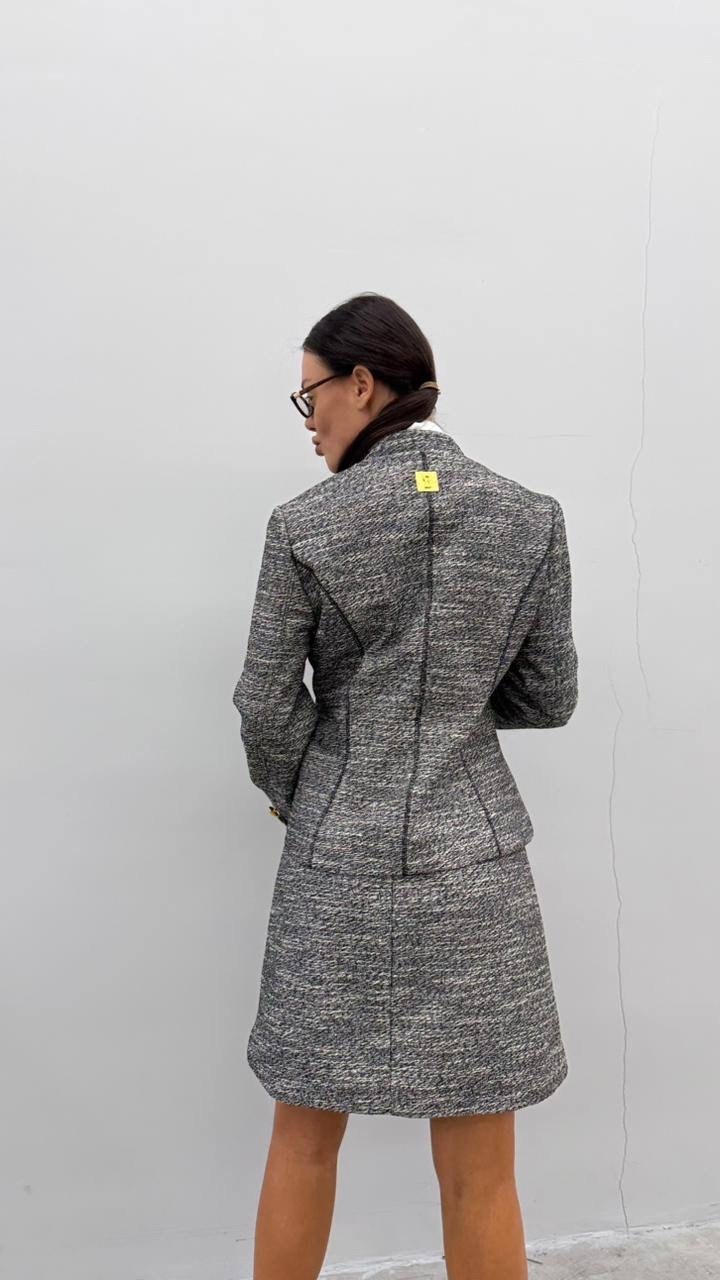 твидовый костюм,жакет,костюм с юбкой,твидовые жакеты,твидовый костюм женский