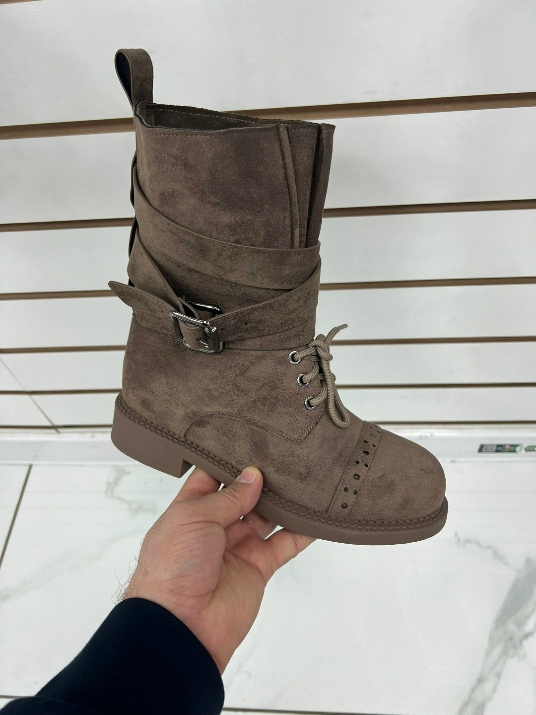 ботинки женские,,ботинки зимние женские,женские ботинки зима f8007-13 темно-бежевые, женская