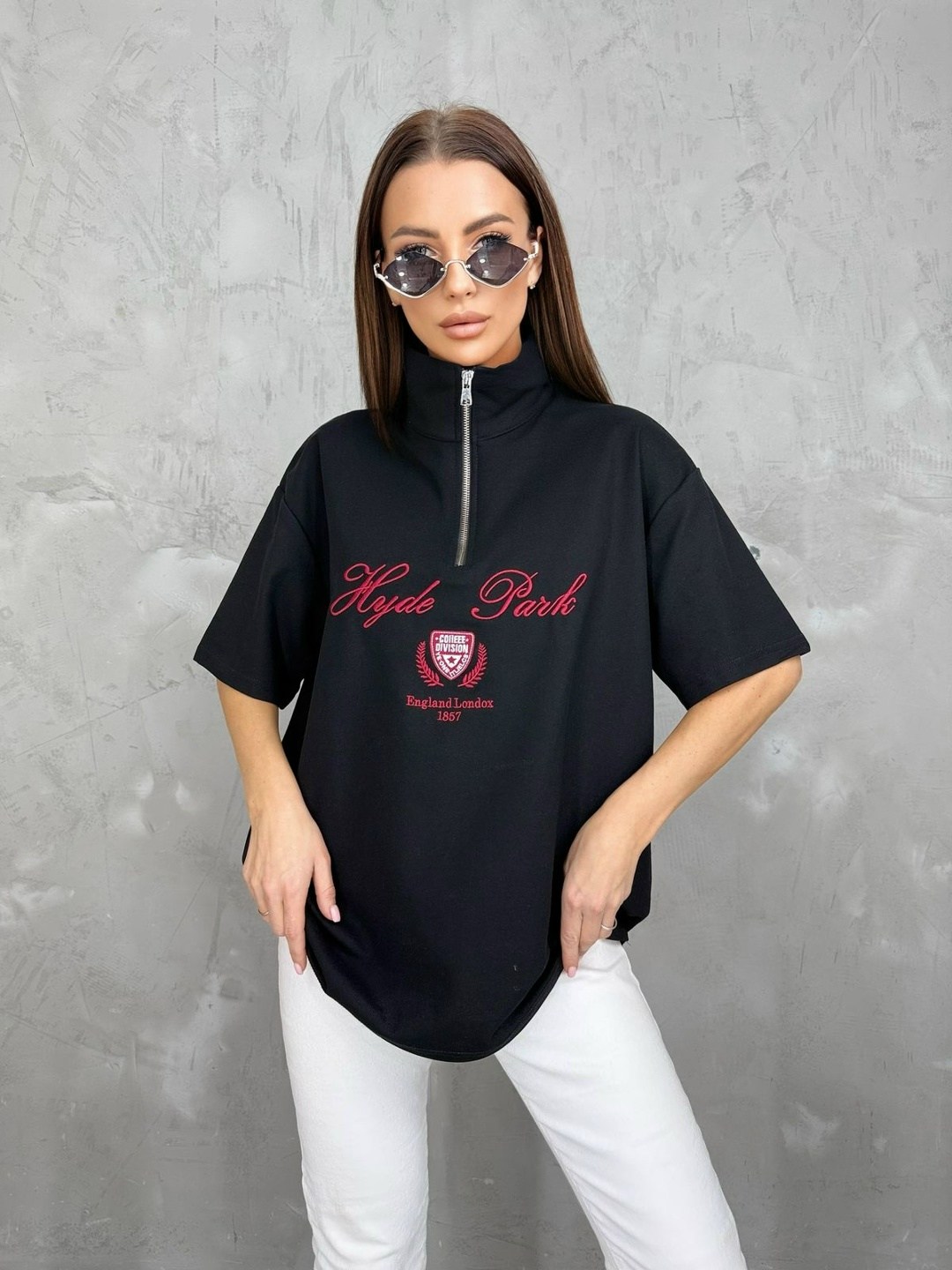 женская футболка,футболка оверсайз с,футболка с замком,женская футболка поло,футболка