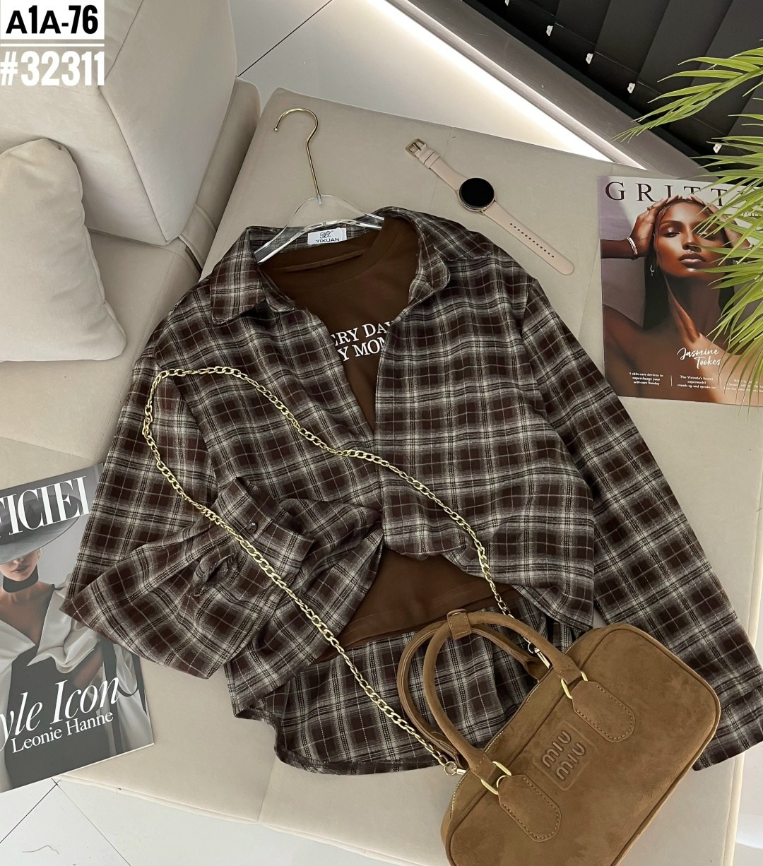 рубашка в клетку с майкой beststyle,рубашка в клетку женская,женская рубашка,рубашка в клетку,рубашка