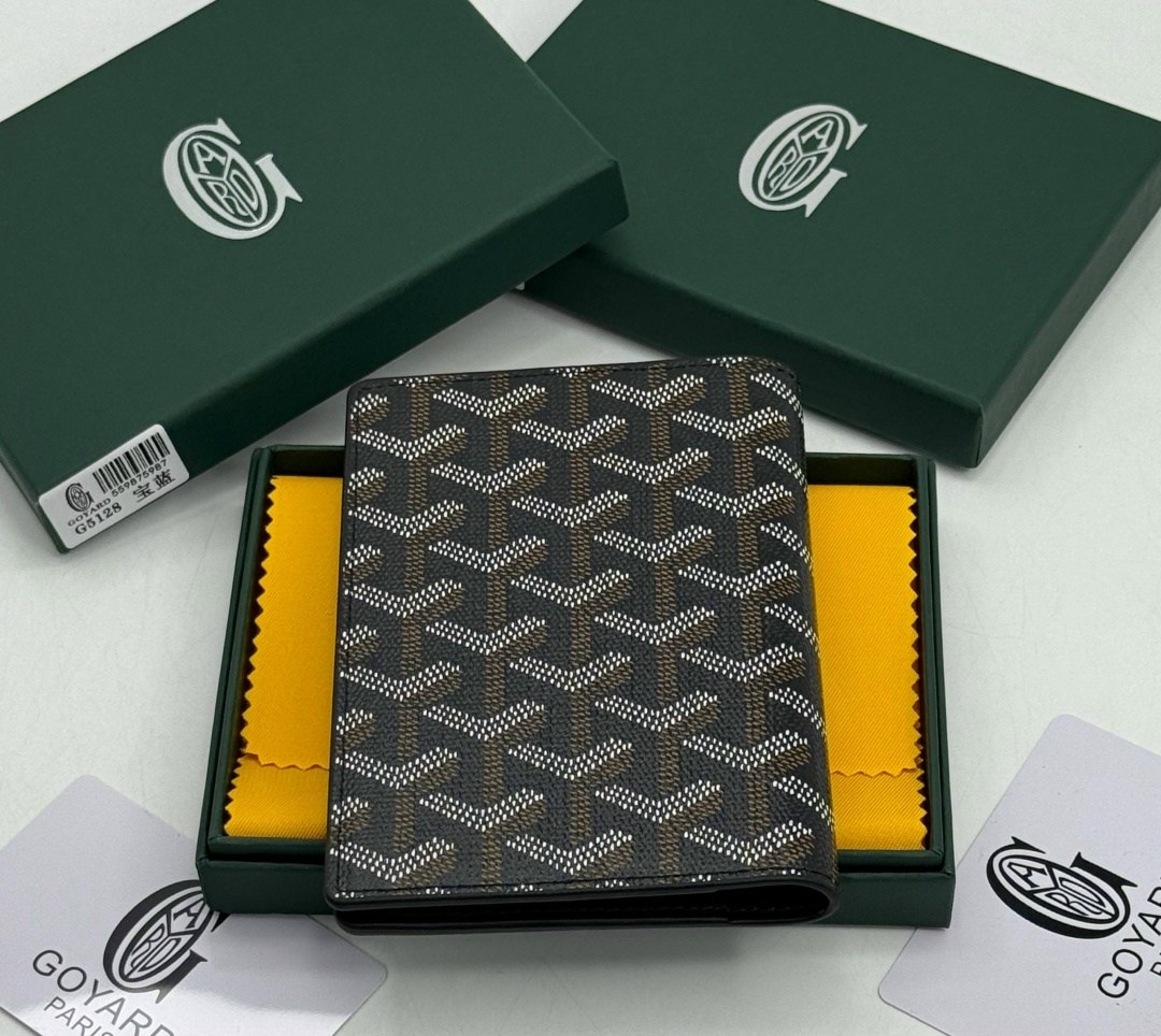 goyard картхолдер,картхолдер гоярд,обложка для паспорта goyard,goyard кошелек,goyard wallet