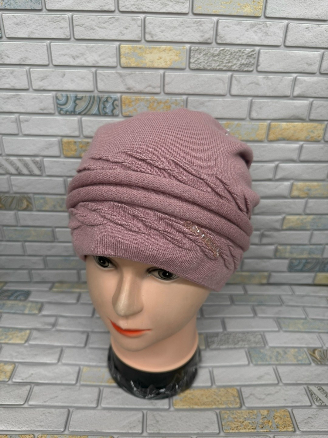 шапка трикотажная,женская трикотажная шапка,шапка женская,шапка для женщин,шапка женская на флисе