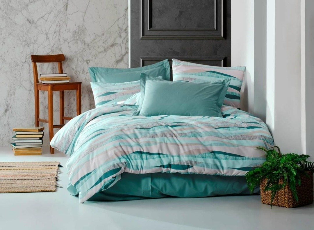 комплект постельное бельё,постельного белья,постельное белье аморе мио сатин,текстиль для дома,постельное белье лаванда