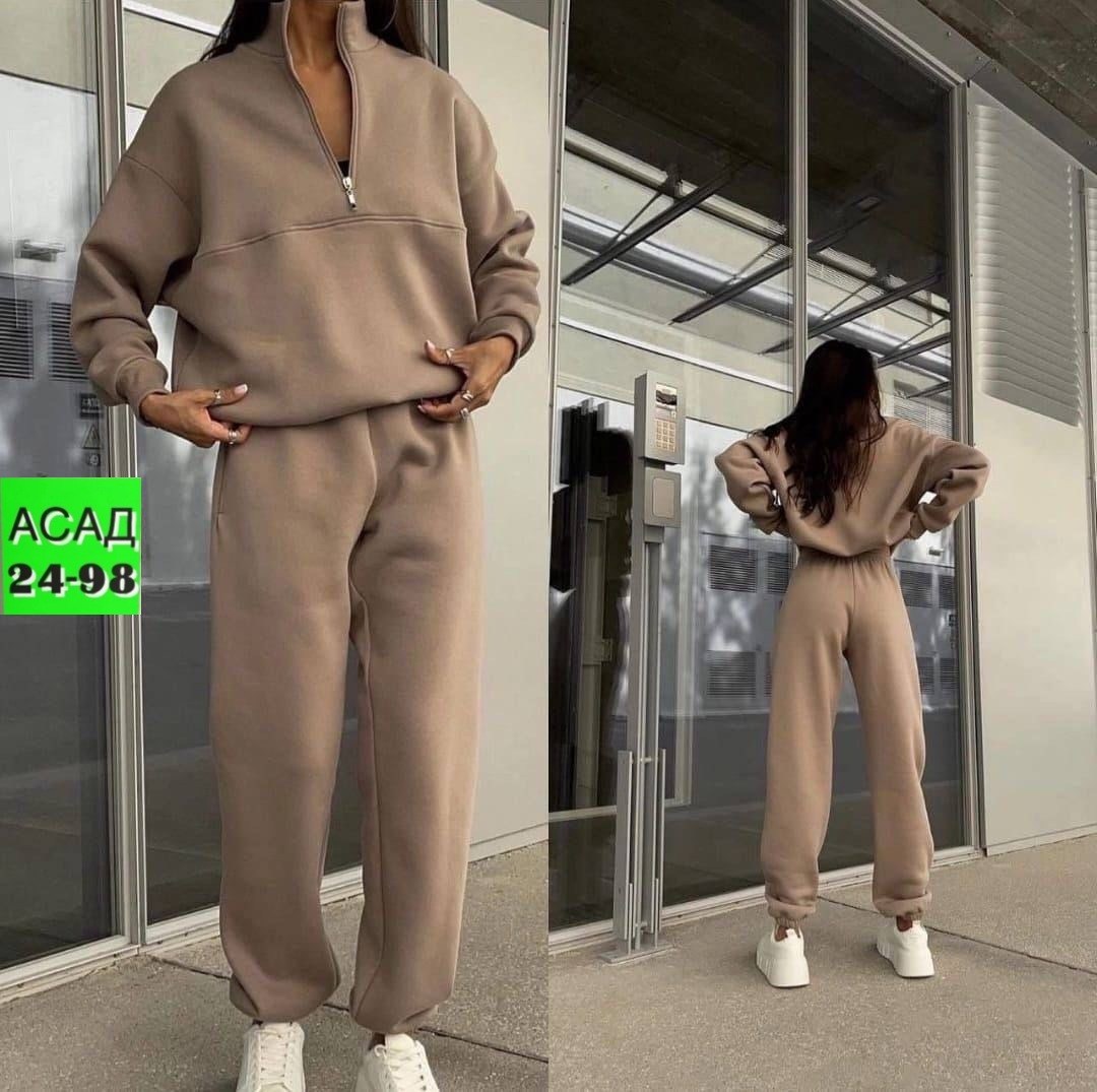 костюм женский спортивный,костюм спортивный женский на флисе,спортивный женский костюм серый,спортивный костюм,костюм спортивный женский на флисе арт. 8842193