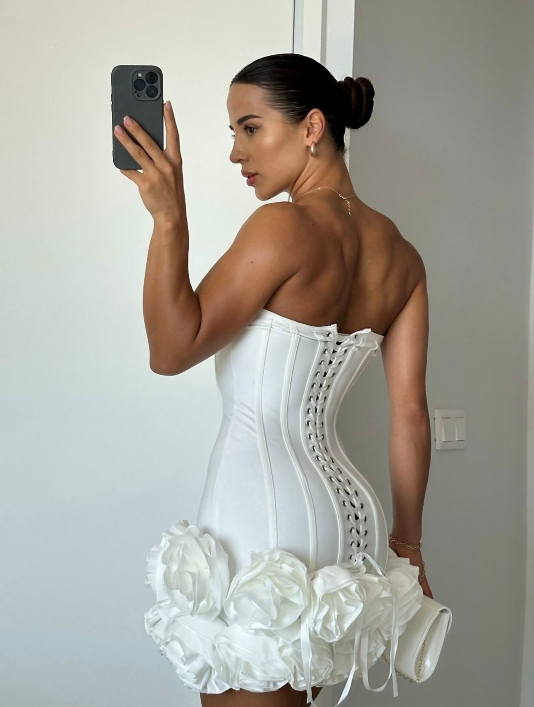 свадебное платье,корсетное платье шнуровка белое,шикарное белое корсетное платье,платье на выпускной,платье мини