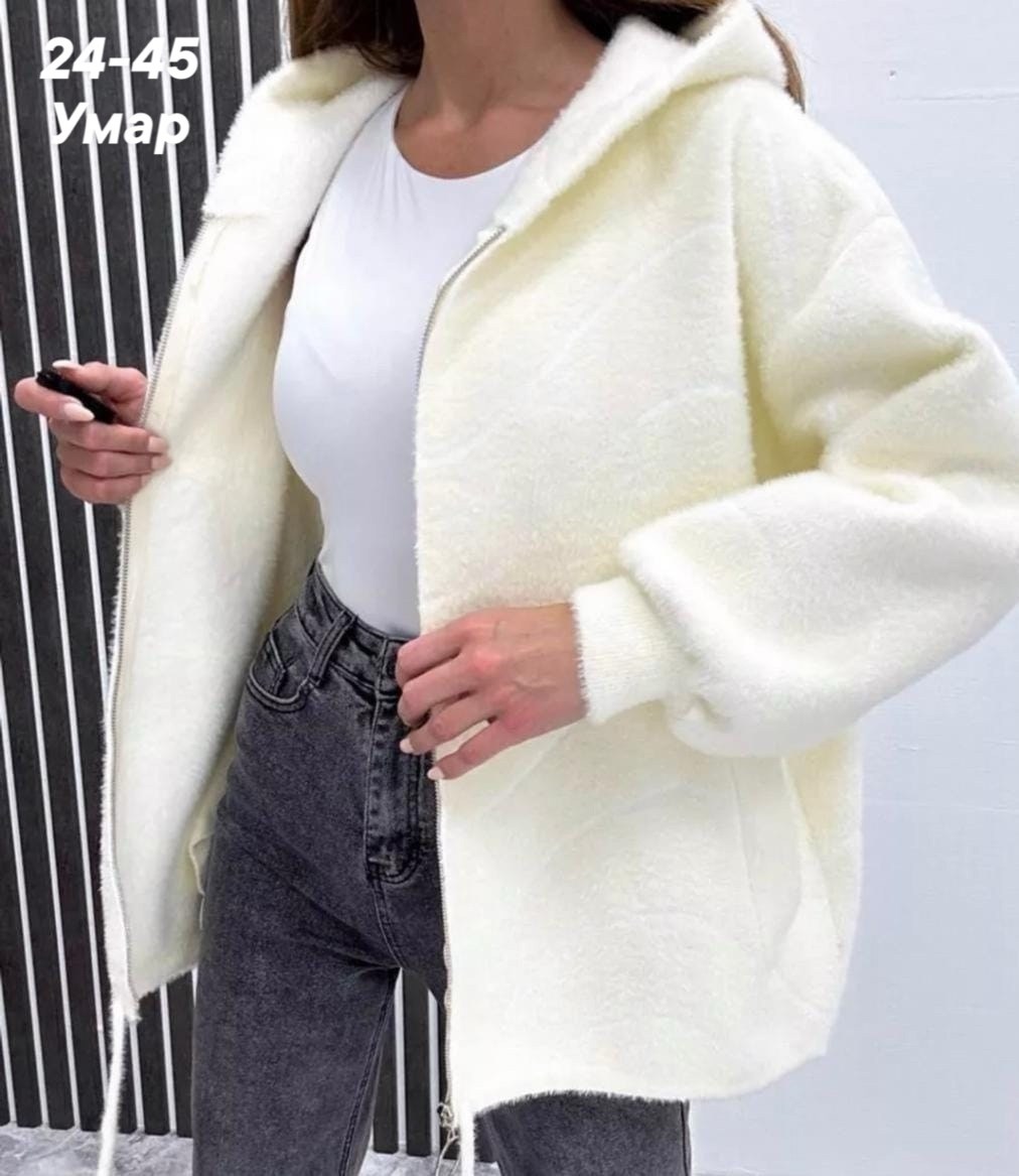 куртка из альпаки женская,кардиган оверсайз с капюшоном,кардиган пушистый альпака ангора большие размеры,кардиган альпака,куртка из альпаки
