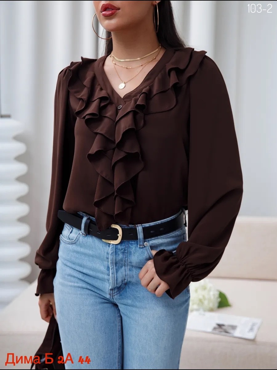 блузка с оборками,женская блузка,блузка стильная,блузка с рюшами,элегантная блузка