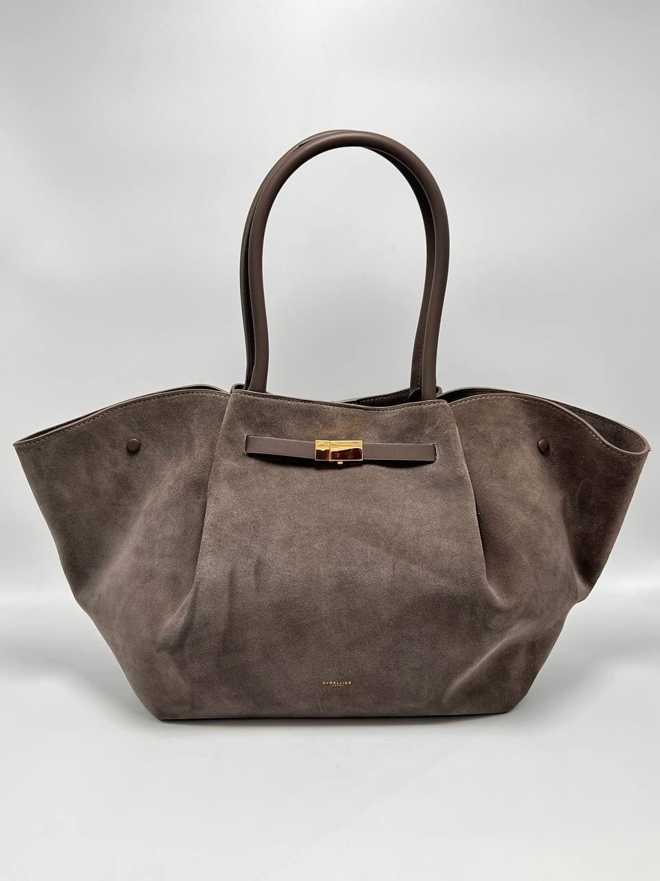 сумка demellier 56-30-34 натуральная замша большой размер,замшевая сумка,сумка demellier натуральная замша,сумка polene натуральная замша,женская замшевая сумка