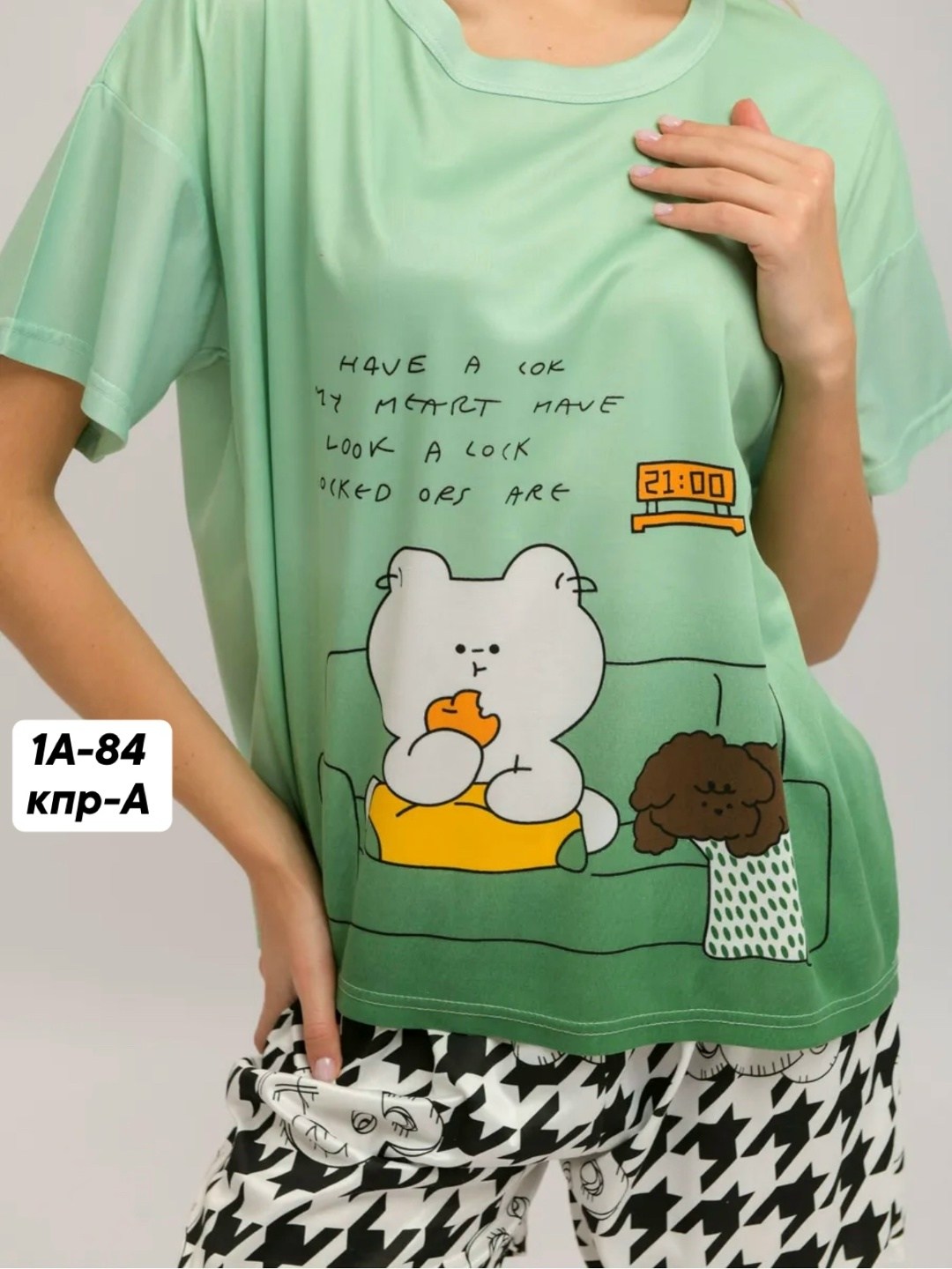 пижама одежда для дома,пижама женская с брюками,пижама женская тройка,комплект пижама,женская пижама из хлопка с бриджами  46 размер